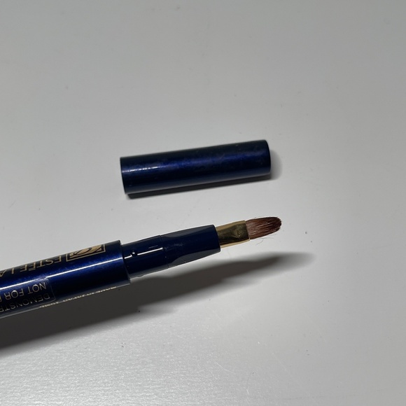 NEW Estee Lauder AUTOMATIC Lip Pencil DUO Lipstick Liner in FIG 21 TESTER - Picture 3 of 10